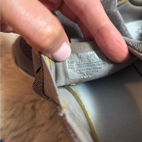 Ryka Gray Athletic Slip-On Shoes with Elastic Panels - Picture 7 of 7